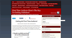 Desktop Screenshot of firsttimeauthors.org